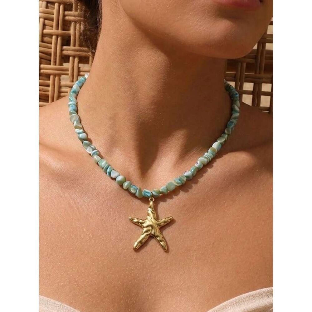 Starfish Necklace #2525